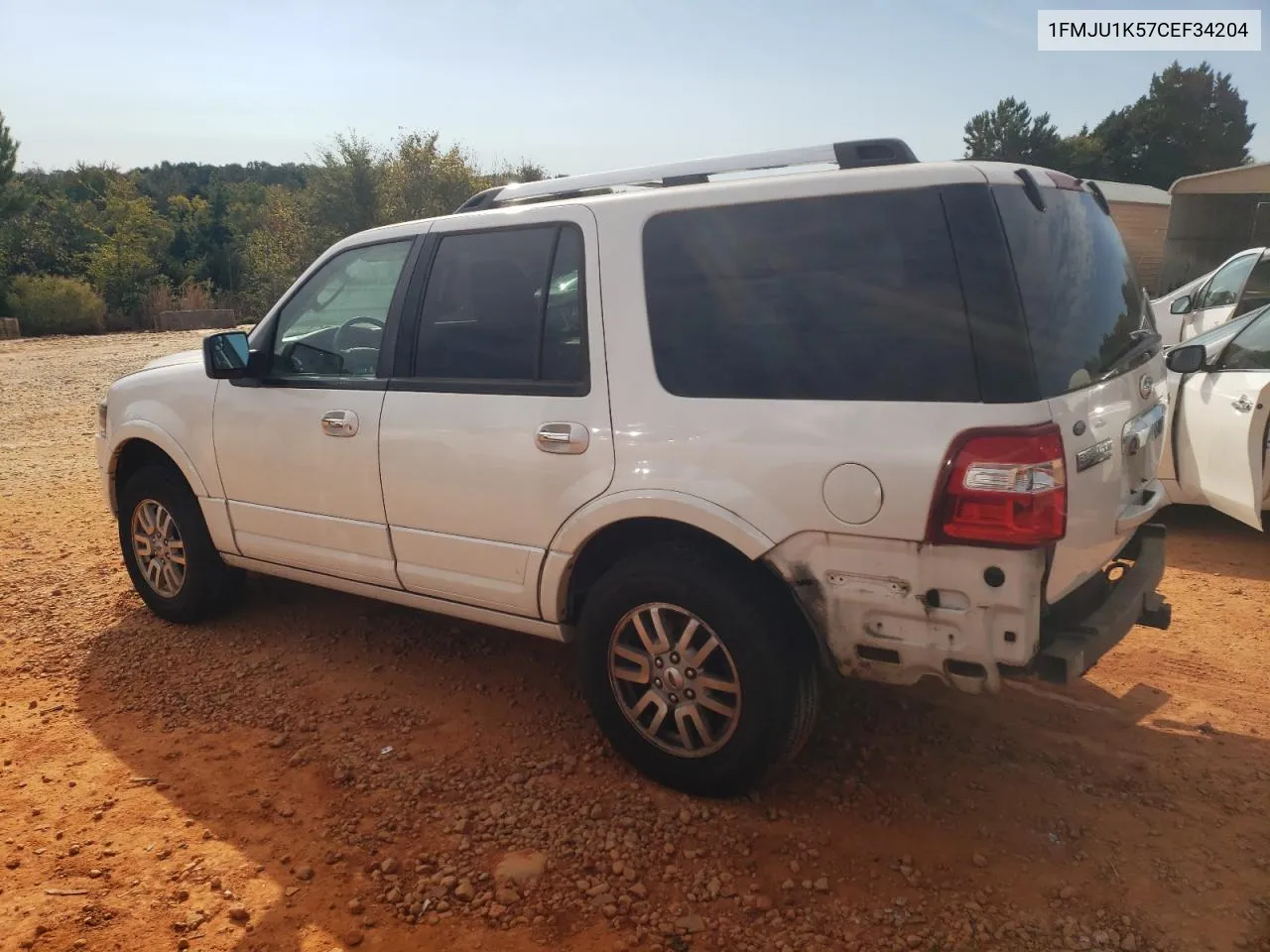 2012 Ford Expedition Limited VIN: 1FMJU1K57CEF34204 Lot: 74366664