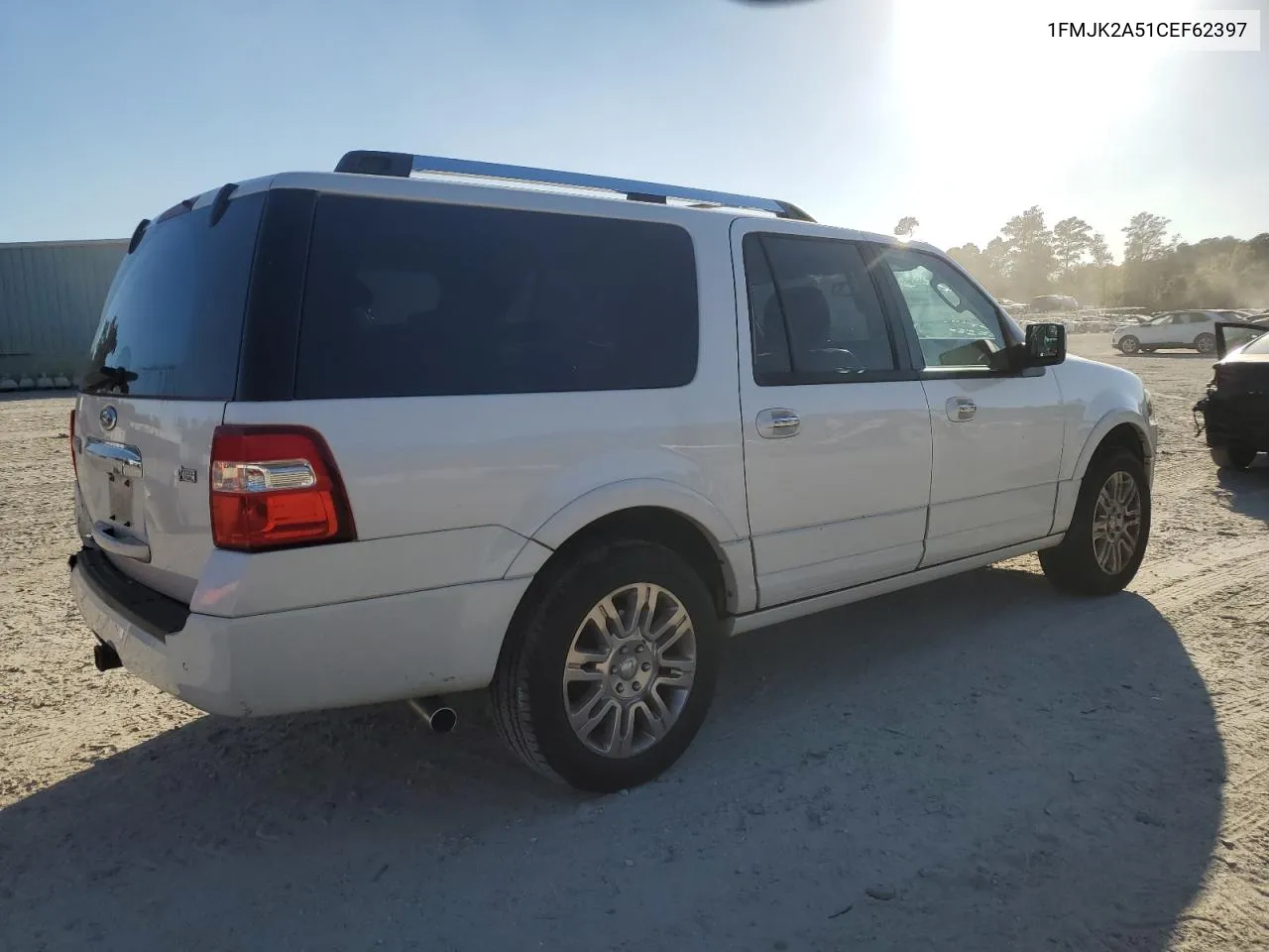 2012 Ford Expedition El Limited VIN: 1FMJK2A51CEF62397 Lot: 76244884