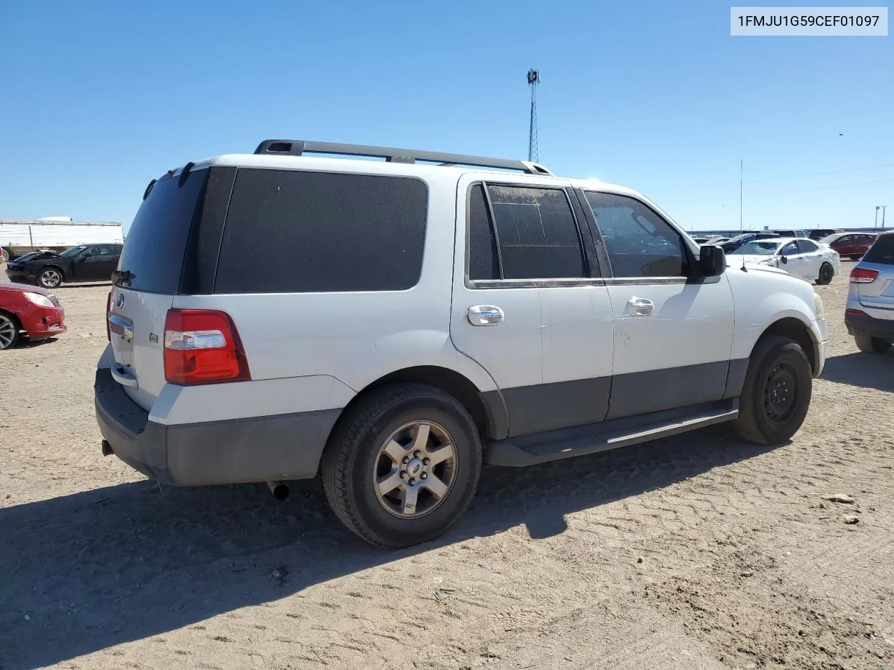 2012 Ford Expedition Xl VIN: 1FMJU1G59CEF01097 Lot: 77378854