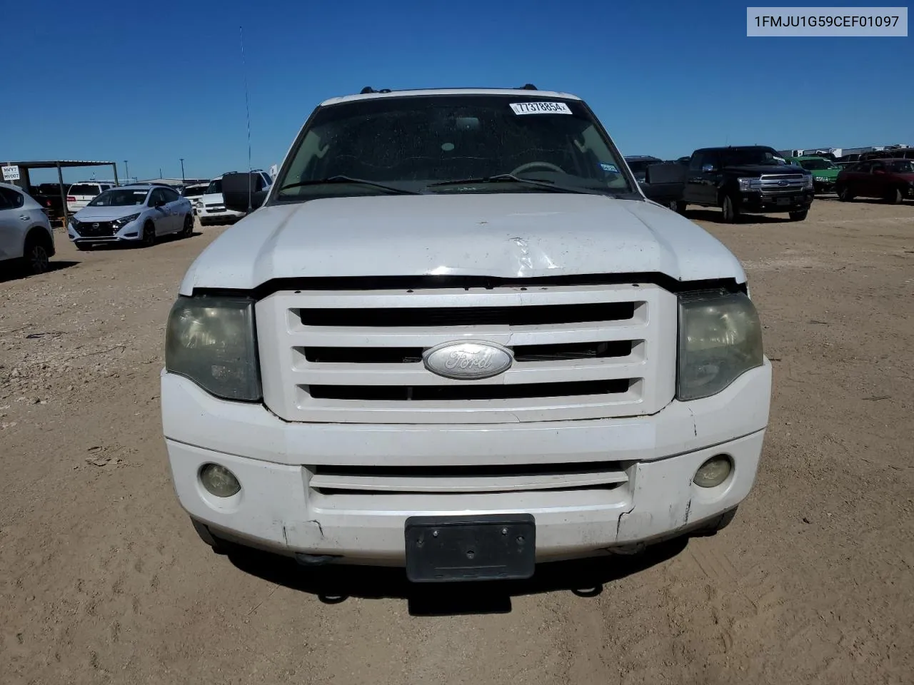 2012 Ford Expedition Xl VIN: 1FMJU1G59CEF01097 Lot: 77378854