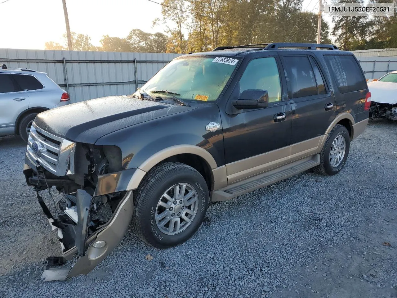 2012 Ford Expedition Xlt VIN: 1FMJU1J55CEF20531 Lot: 77583924