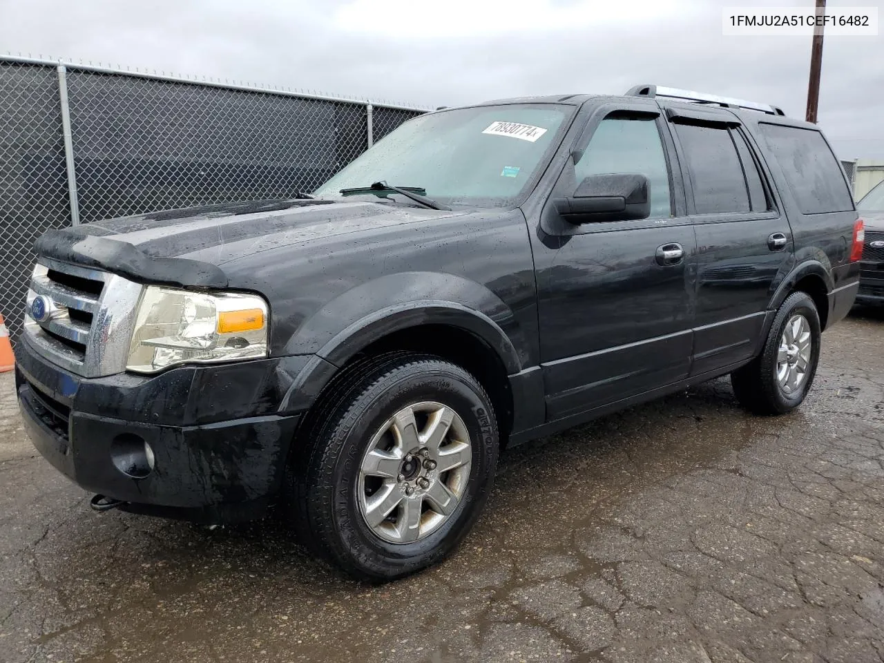 2012 Ford Expedition Limited VIN: 1FMJU2A51CEF16482 Lot: 78930774