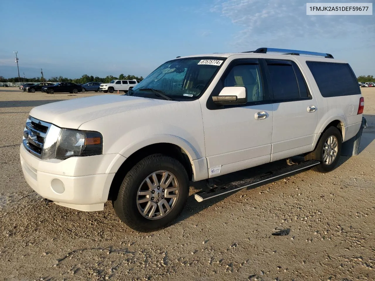 2013 Ford Expedition El Limited VIN: 1FMJK2A51DEF59677 Lot: 67575774