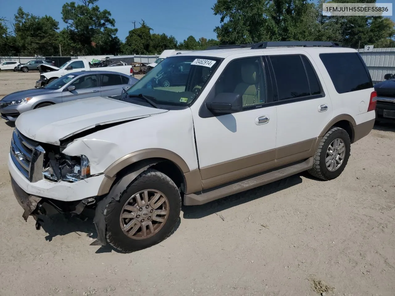 2013 Ford Expedition Xlt VIN: 1FMJU1H55DEF55836 Lot: 70462914