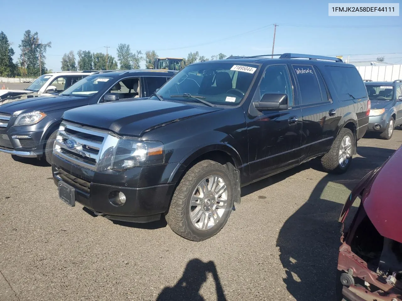 2013 Ford Expedition El Limited VIN: 1FMJK2A58DEF44111 Lot: 71895044