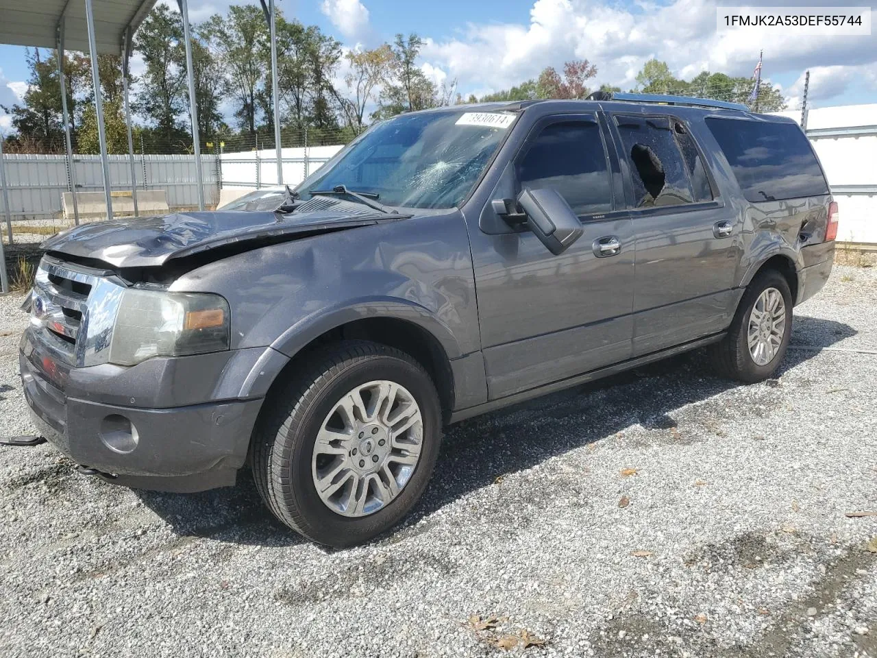 2013 Ford Expedition El Limited VIN: 1FMJK2A53DEF55744 Lot: 73930614