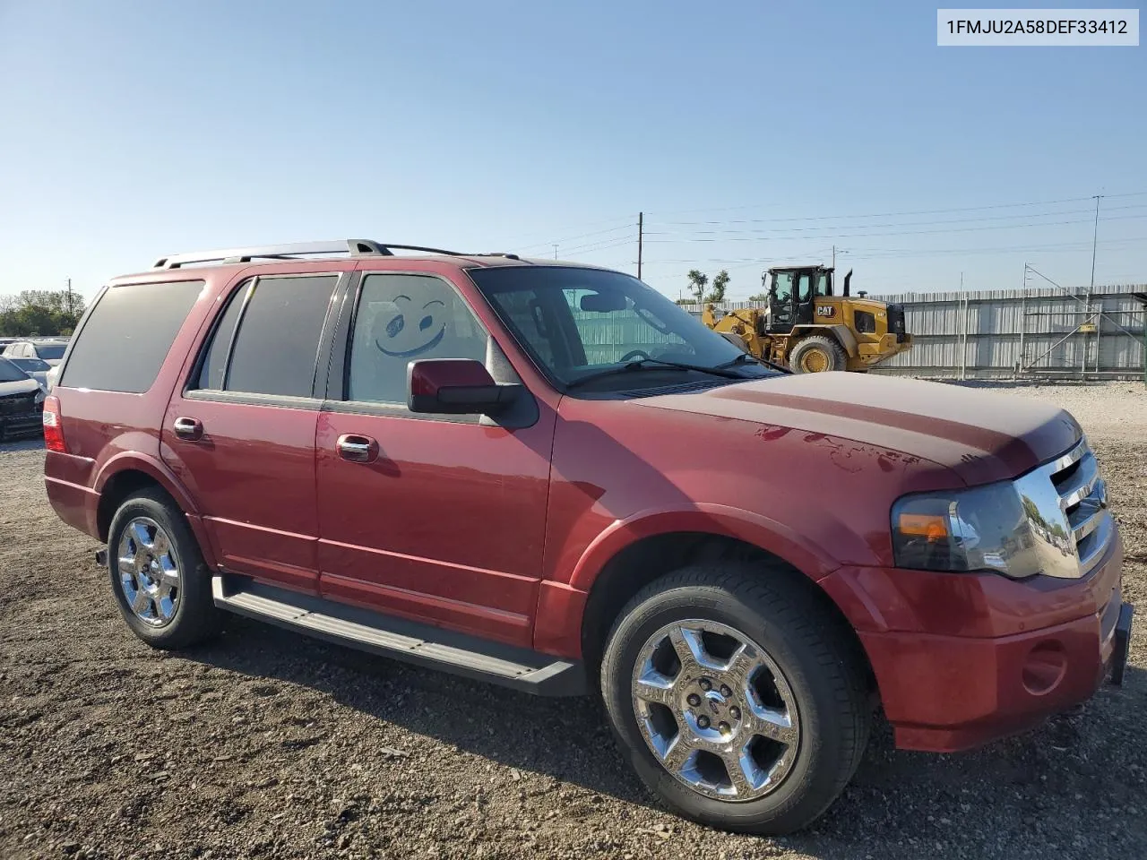 2013 Ford Expedition Limited VIN: 1FMJU2A58DEF33412 Lot: 74370124