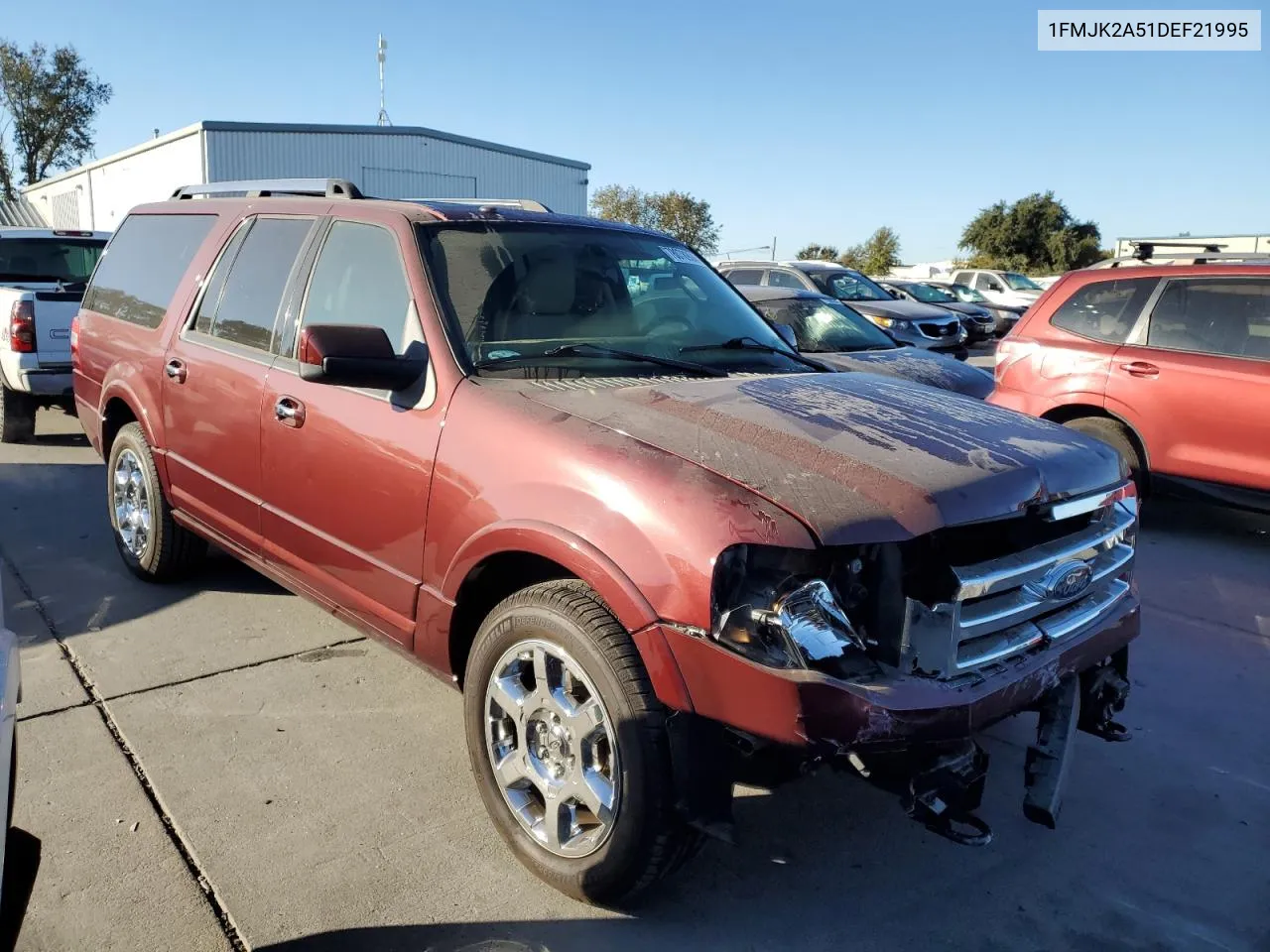 2013 Ford Expedition El Limited VIN: 1FMJK2A51DEF21995 Lot: 78078904