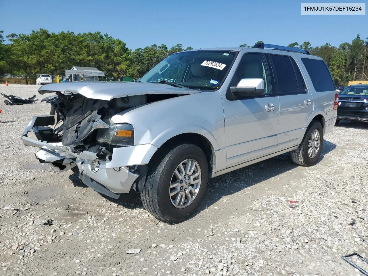 2013 Ford Expedition Limited VIN: 1FMJU1K57DEF15234 Lot: 79293534