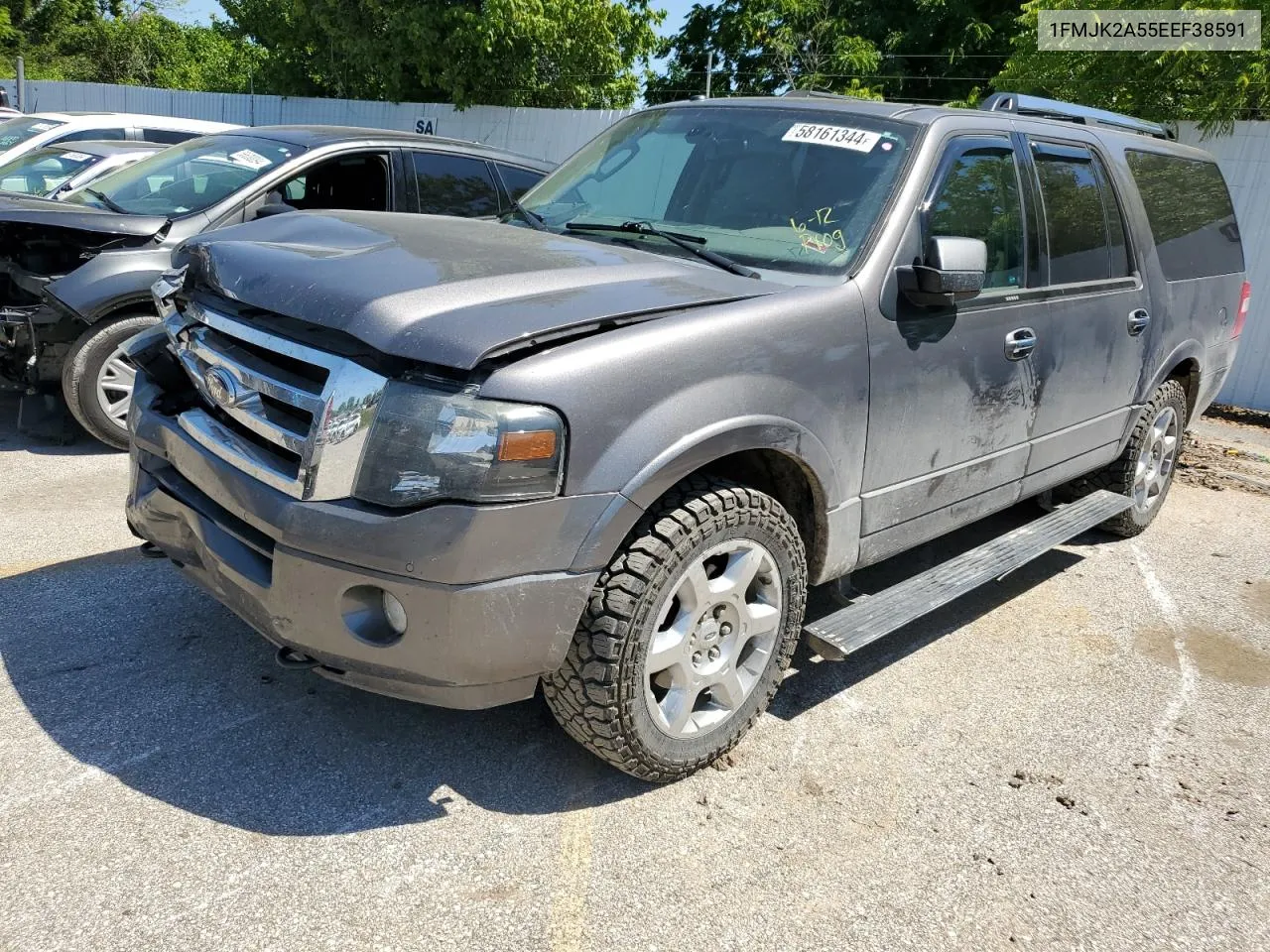 2014 Ford Expedition El Limited VIN: 1FMJK2A55EEF38591 Lot: 58161344