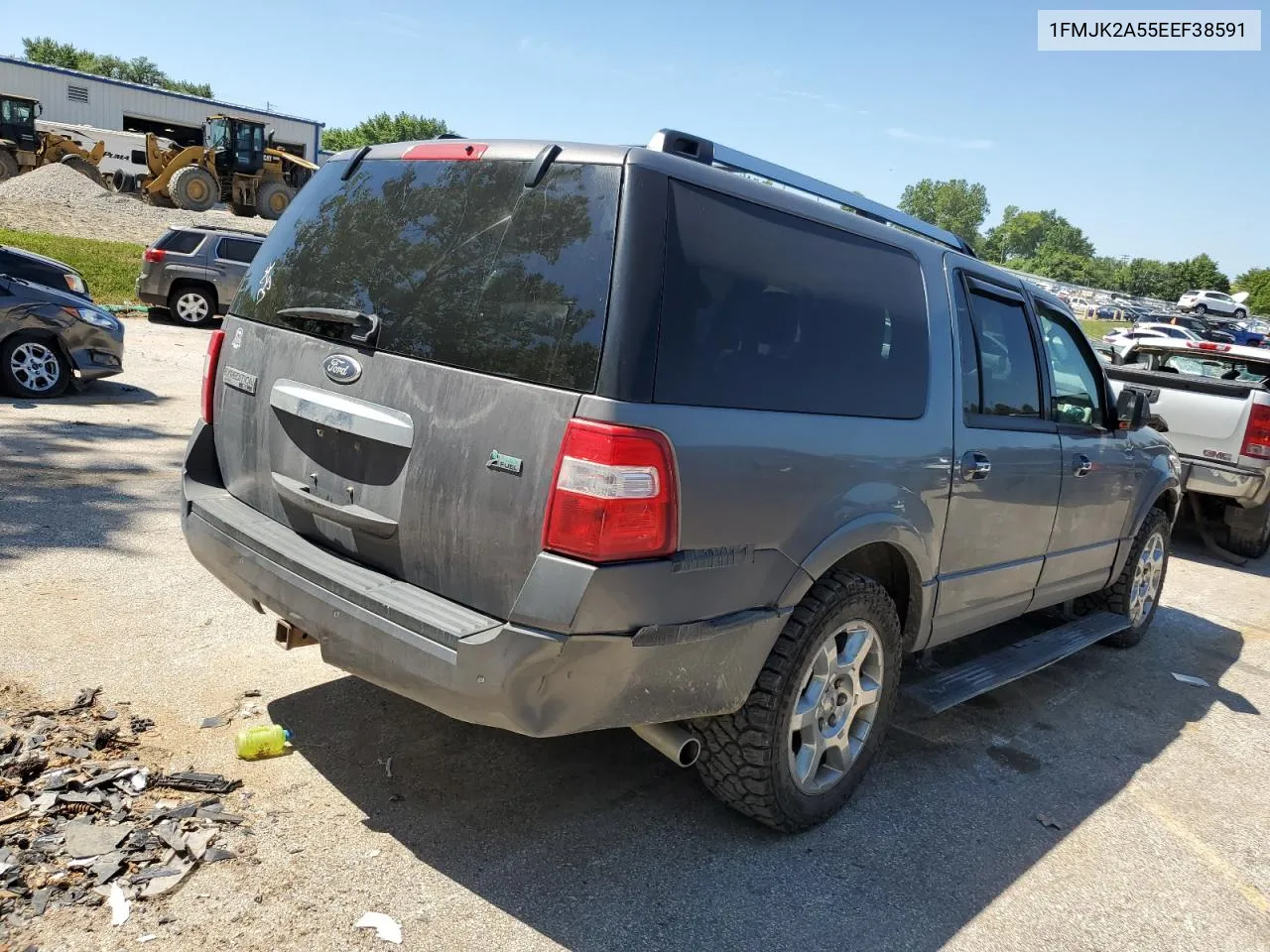 2014 Ford Expedition El Limited VIN: 1FMJK2A55EEF38591 Lot: 58161344