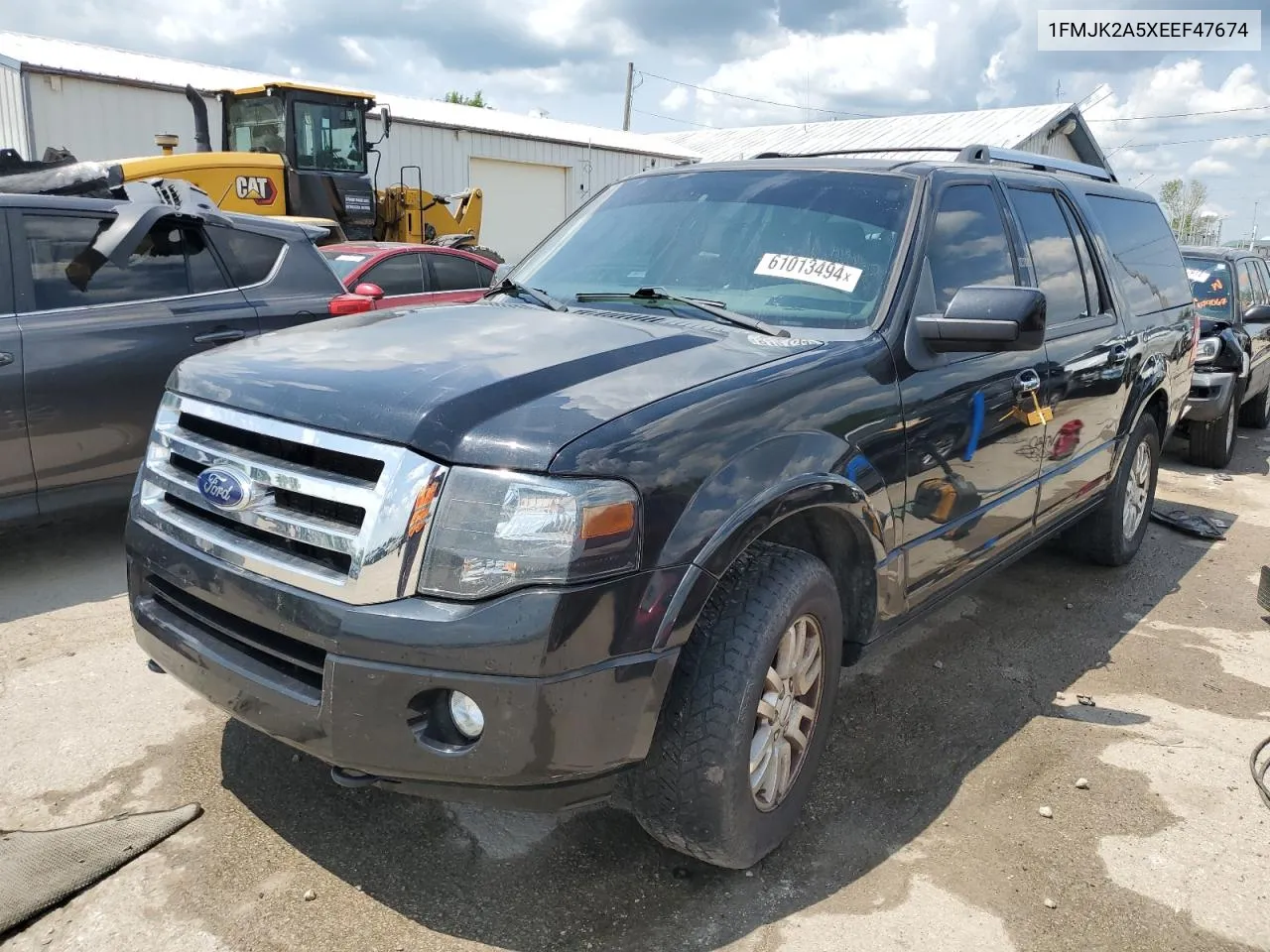 2014 Ford Expedition El Limited VIN: 1FMJK2A5XEEF47674 Lot: 61013494