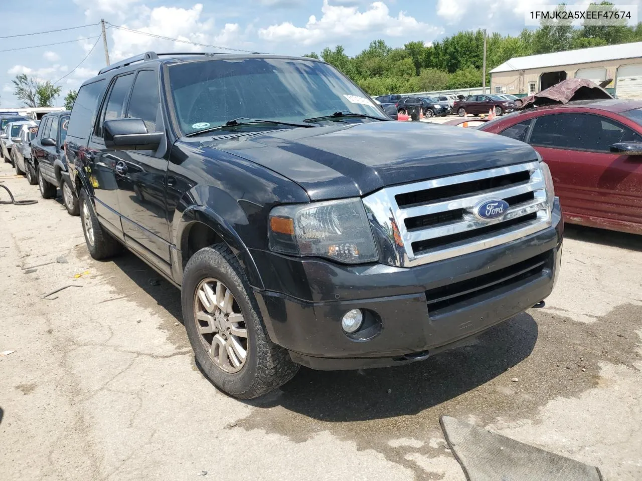 2014 Ford Expedition El Limited VIN: 1FMJK2A5XEEF47674 Lot: 61013494