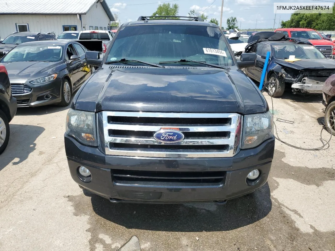 2014 Ford Expedition El Limited VIN: 1FMJK2A5XEEF47674 Lot: 61013494