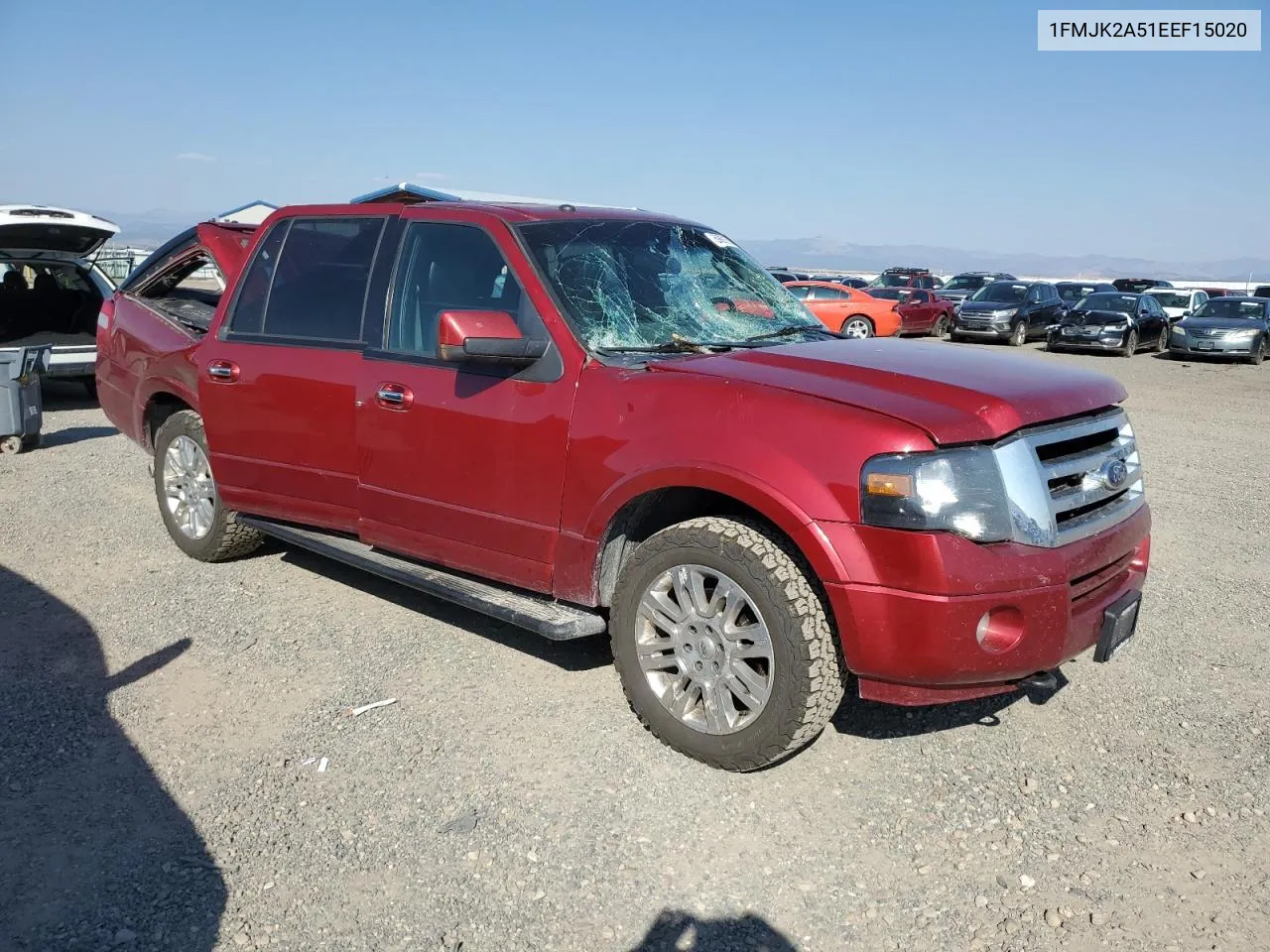 2014 Ford Expedition El Limited VIN: 1FMJK2A51EEF15020 Lot: 69891514