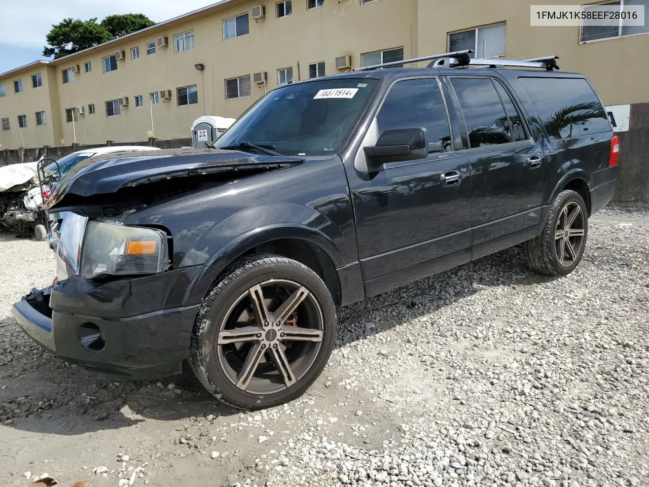 2014 Ford Expedition El Limited VIN: 1FMJK1K58EEF28016 Lot: 70371914