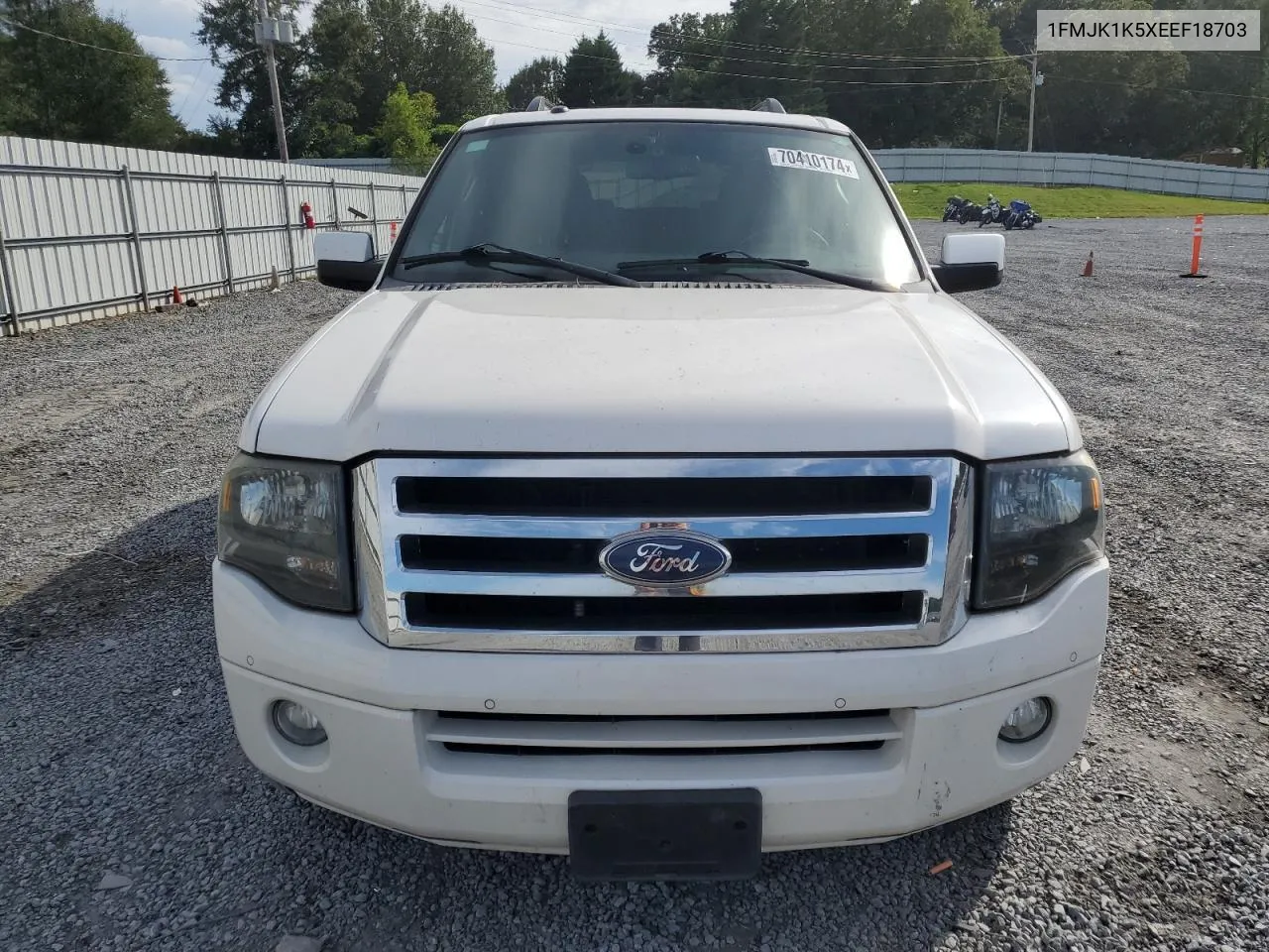 2014 Ford Expedition El Limited VIN: 1FMJK1K5XEEF18703 Lot: 70410174