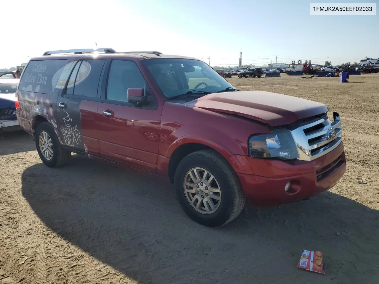 2014 Ford Expedition El Limited VIN: 1FMJK2A50EEF02033 Lot: 71402014