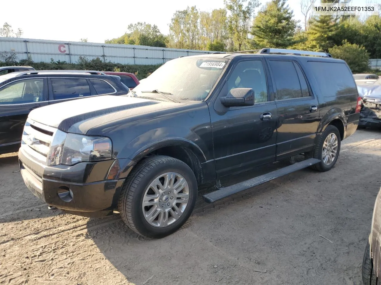 2014 Ford Expedition El Limited VIN: 1FMJK2A52EEF01353 Lot: 71956984