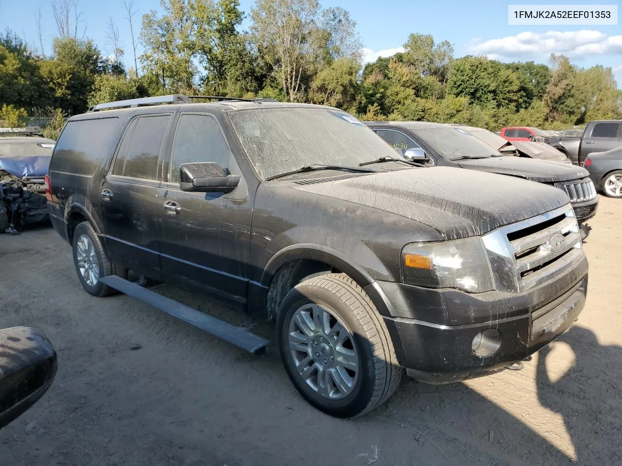 2014 Ford Expedition El Limited VIN: 1FMJK2A52EEF01353 Lot: 71956984