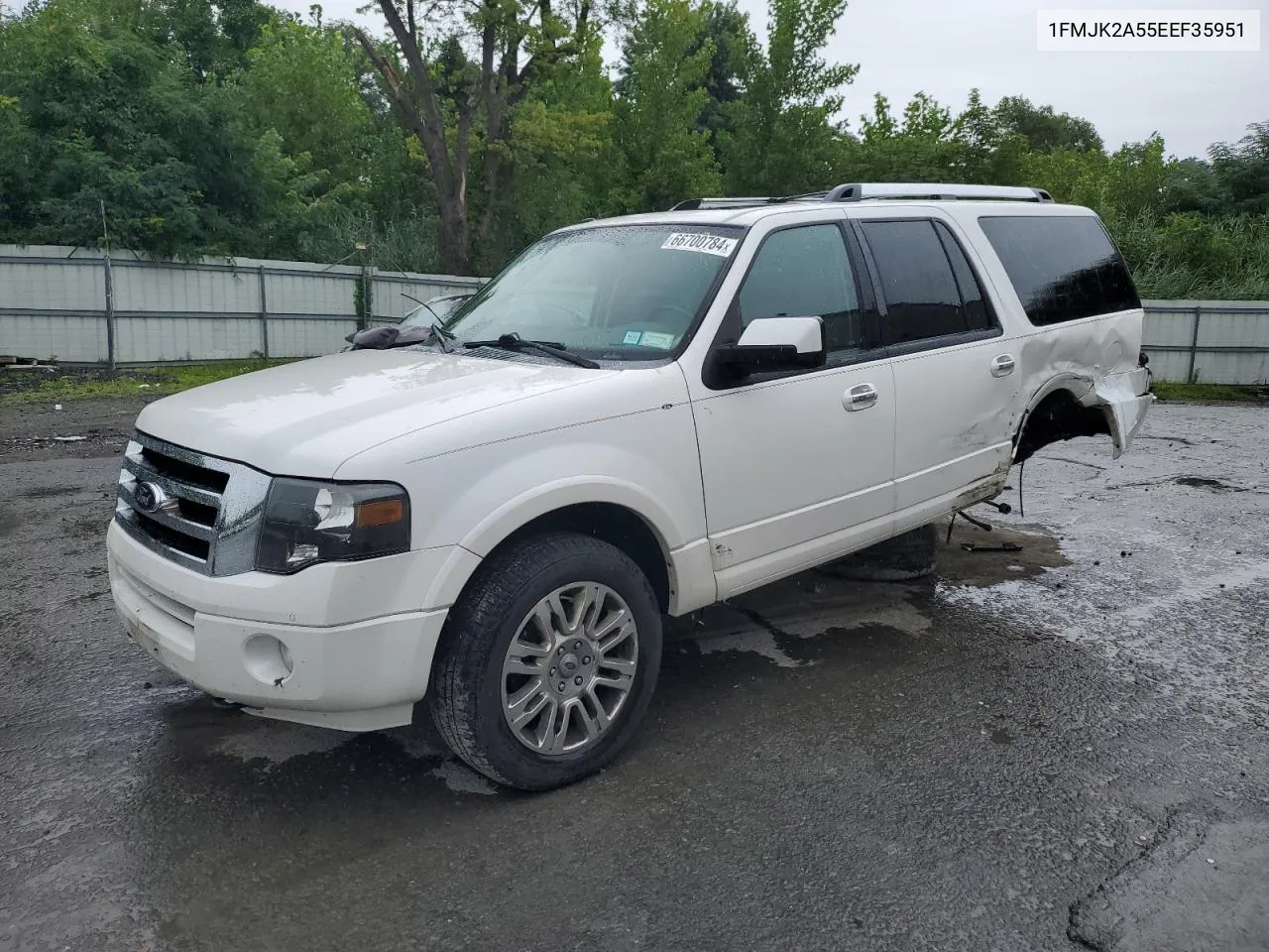 2014 Ford Expedition El Limited VIN: 1FMJK2A55EEF35951 Lot: 74800294