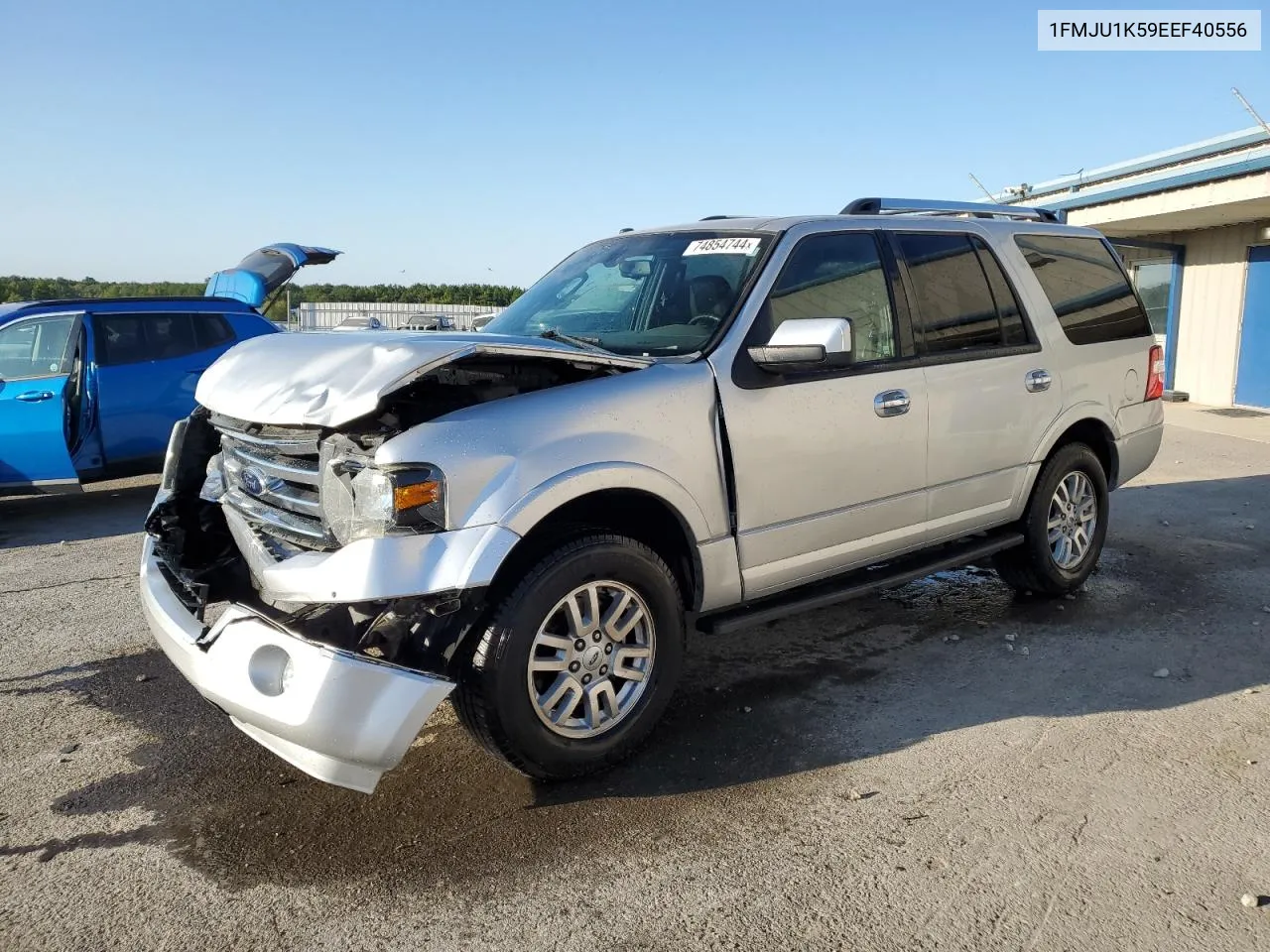 2014 Ford Expedition Limited VIN: 1FMJU1K59EEF40556 Lot: 74854744