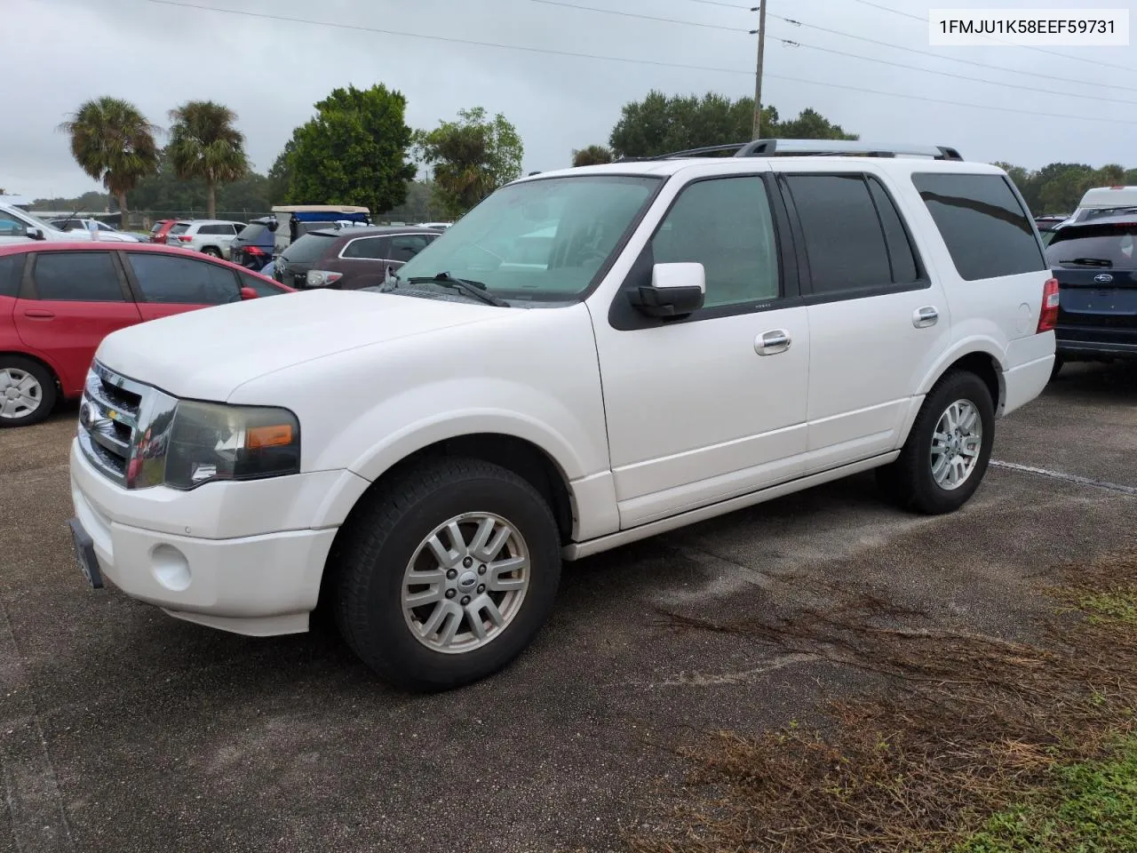 2014 Ford Expedition Limited VIN: 1FMJU1K58EEF59731 Lot: 74873354