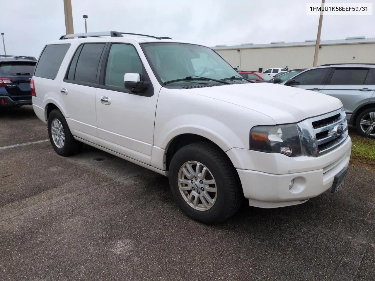 2014 Ford Expedition Limited VIN: 1FMJU1K58EEF59731 Lot: 74873354