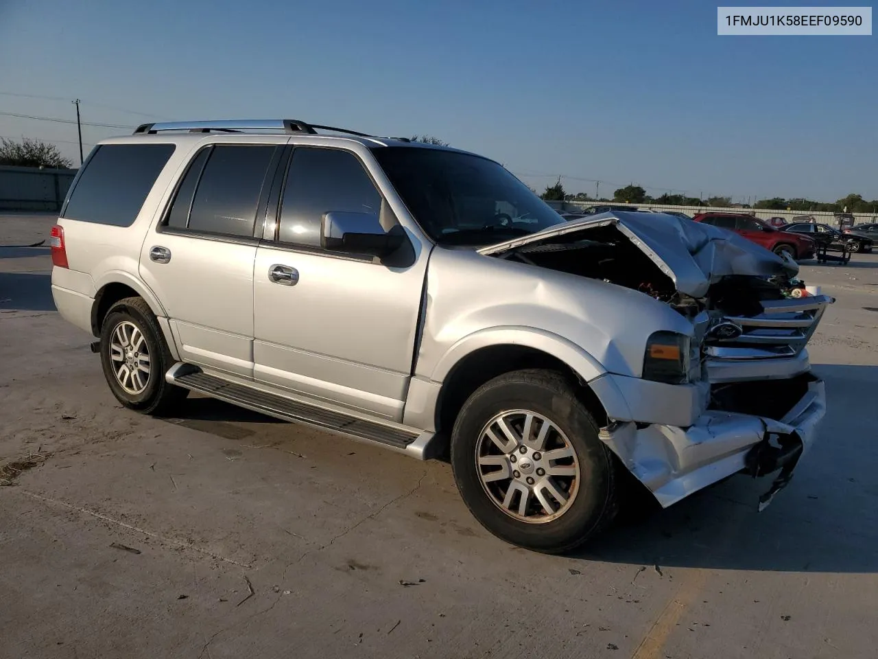 2014 Ford Expedition Limited VIN: 1FMJU1K58EEF09590 Lot: 75345184