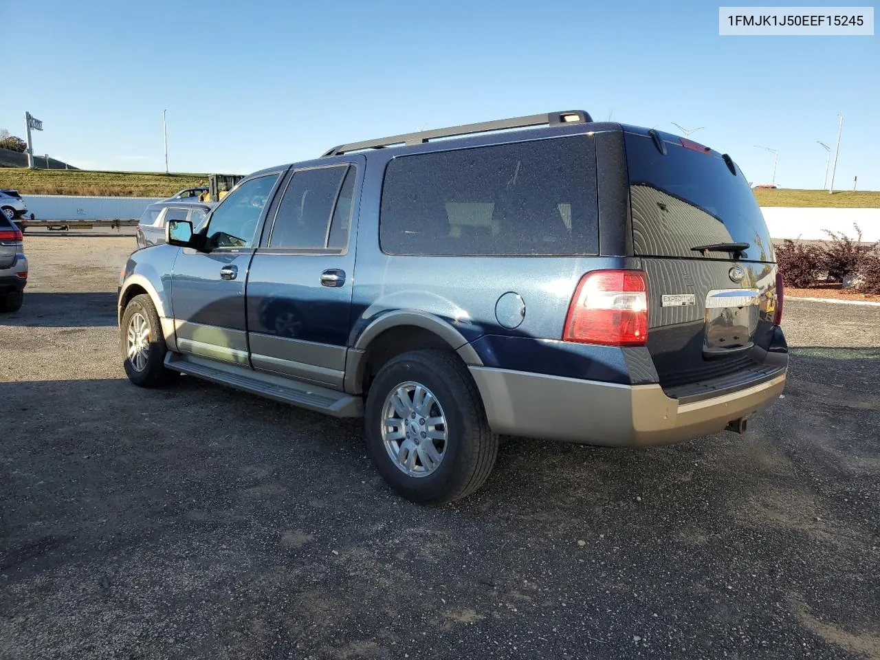 2014 Ford Expedition El Xlt VIN: 1FMJK1J50EEF15245 Lot: 75695894