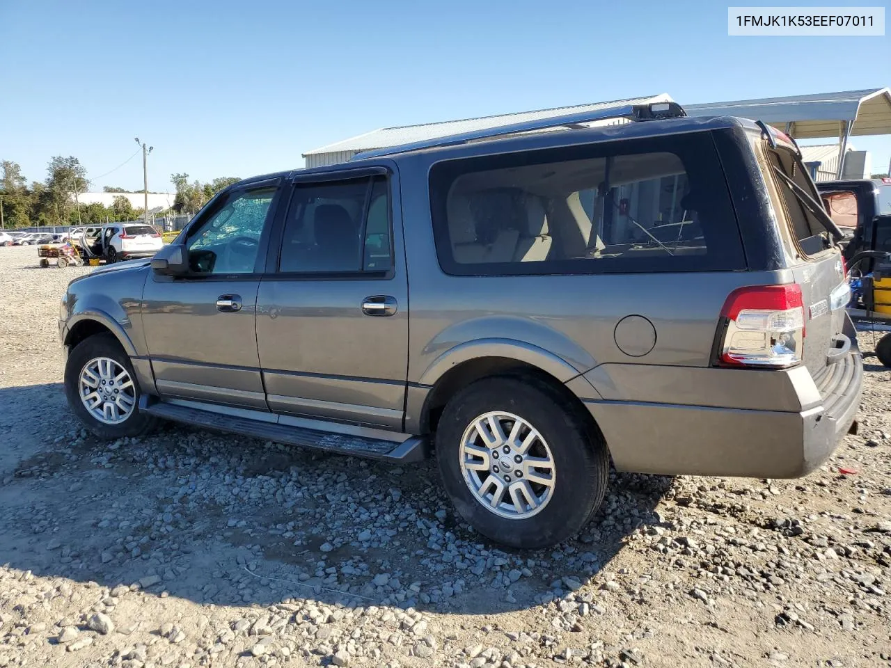 2014 Ford Expedition El Limited VIN: 1FMJK1K53EEF07011 Lot: 75842804