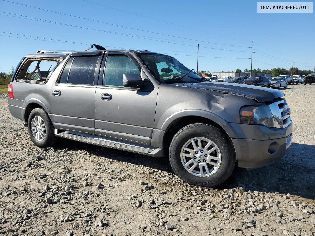 2014 Ford Expedition El Limited VIN: 1FMJK1K53EEF07011 Lot: 75842804