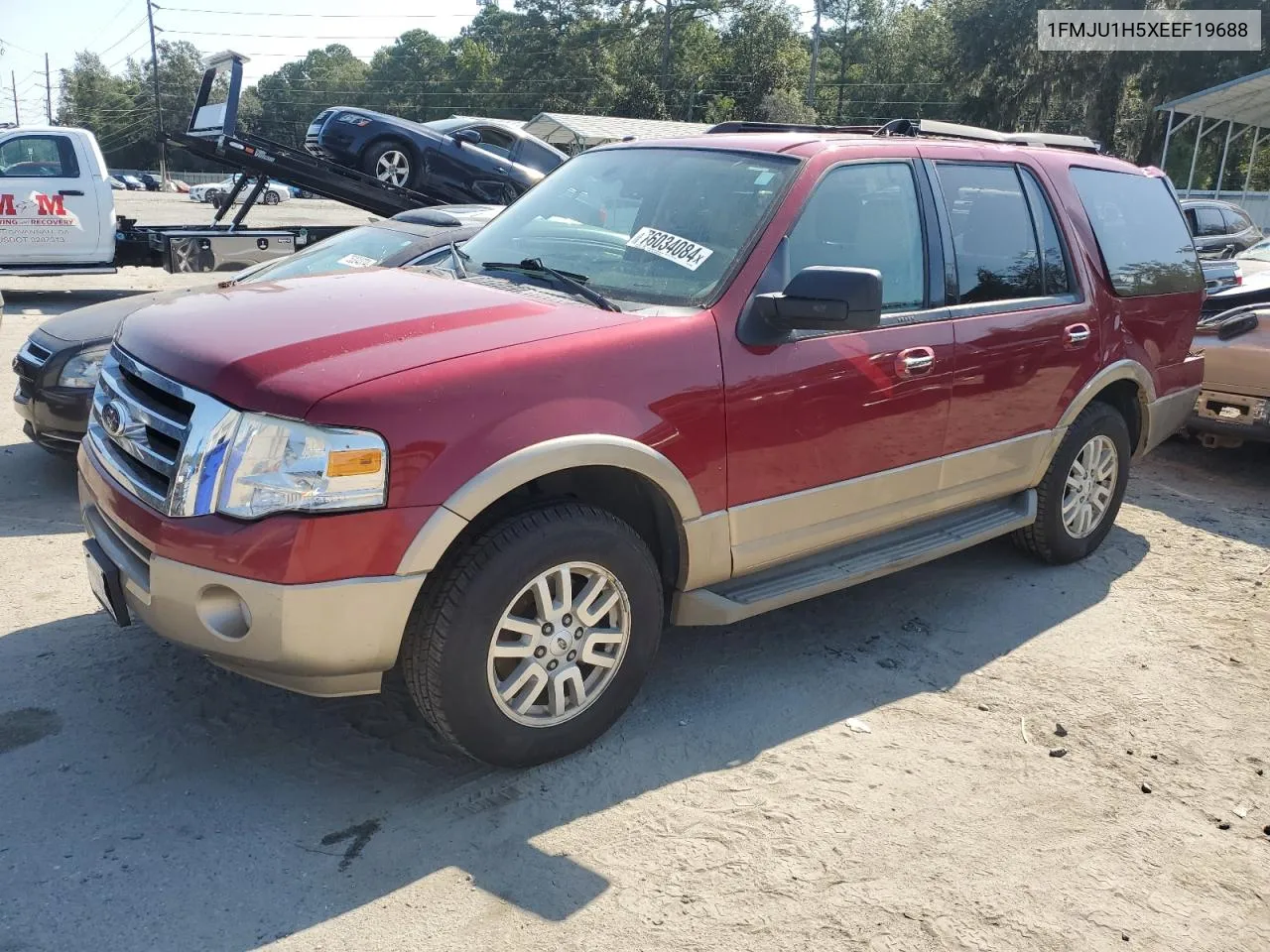 2014 Ford Expedition Xlt VIN: 1FMJU1H5XEEF19688 Lot: 76034084