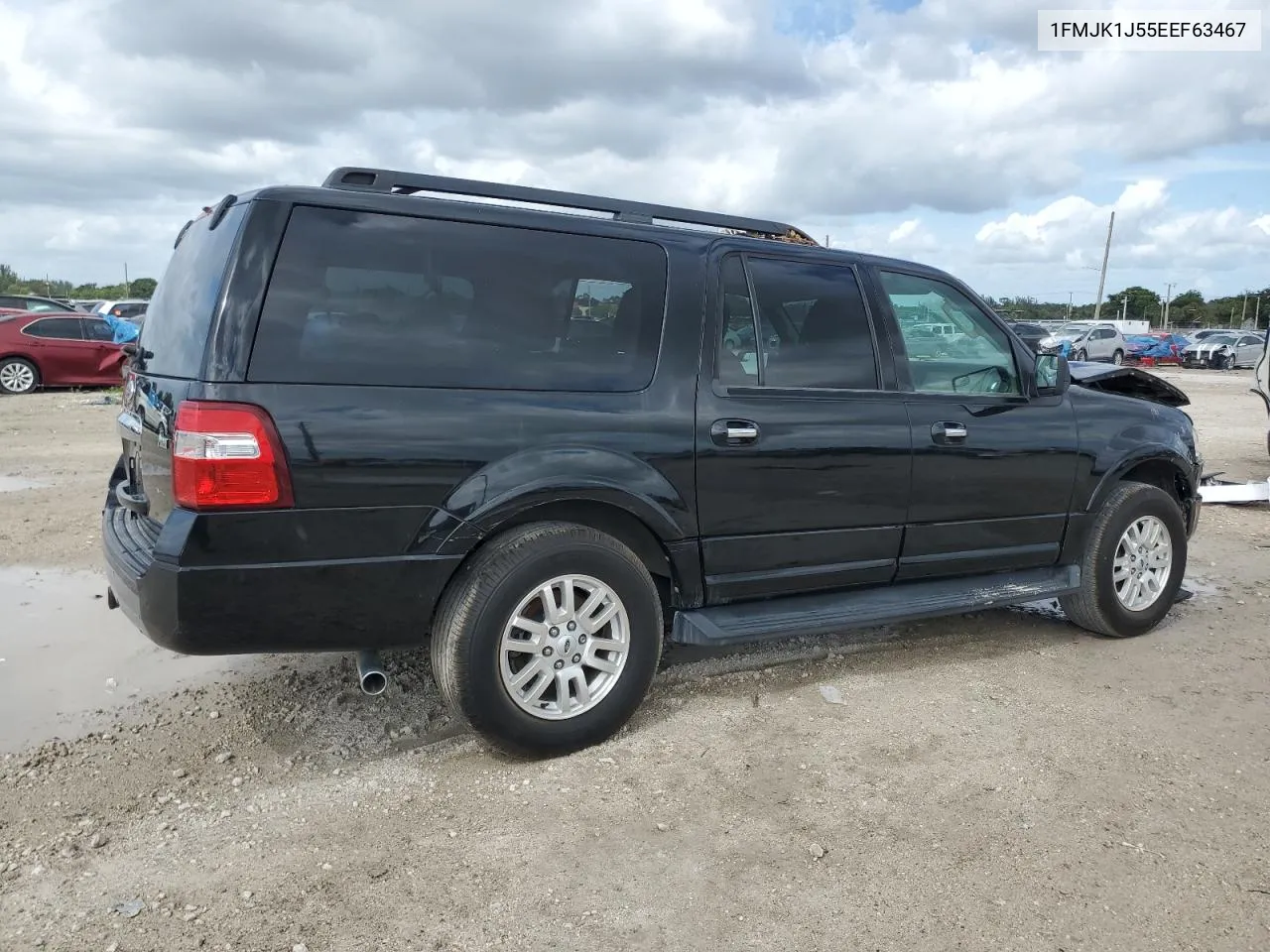 2014 Ford Expedition El Xlt VIN: 1FMJK1J55EEF63467 Lot: 76145424