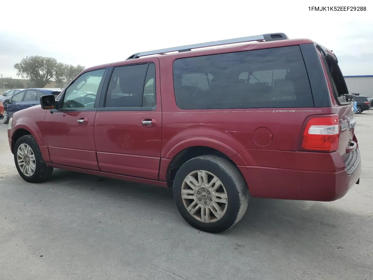 2014 Ford Expedition El Limited VIN: 1FMJK1K52EEF29288 Lot: 76174024