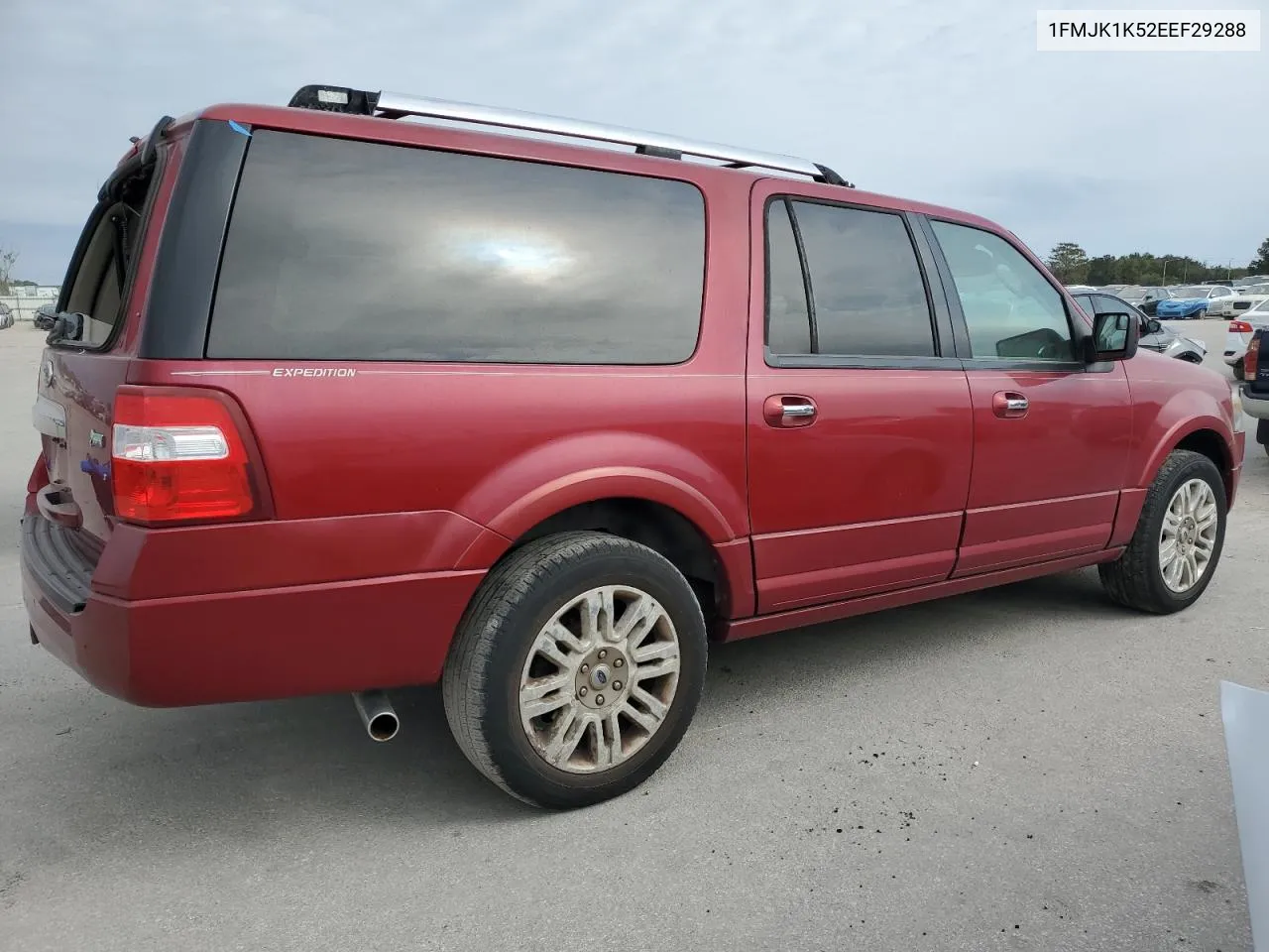 2014 Ford Expedition El Limited VIN: 1FMJK1K52EEF29288 Lot: 76174024