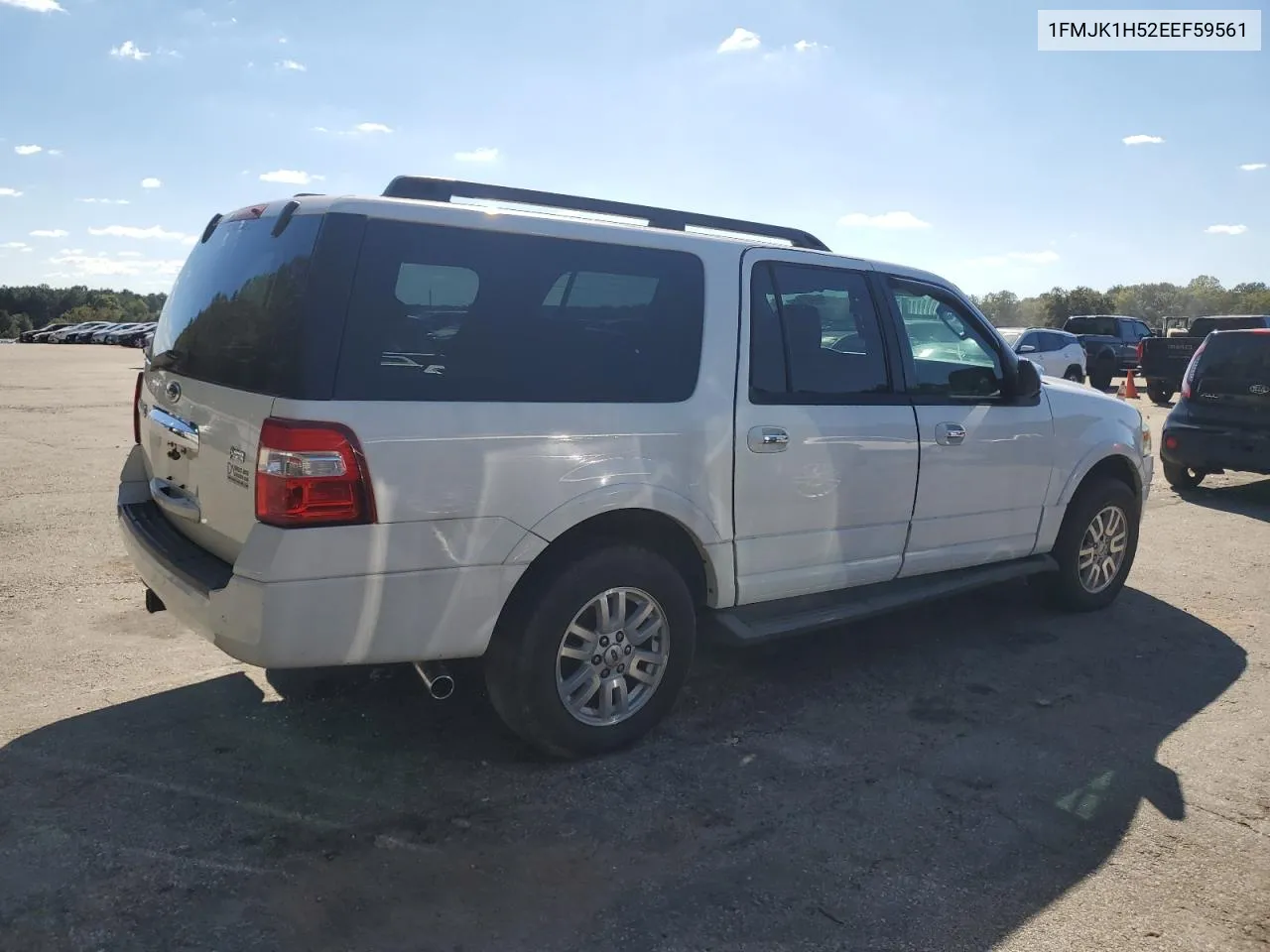 2014 Ford Expedition El Xlt VIN: 1FMJK1H52EEF59561 Lot: 76538194