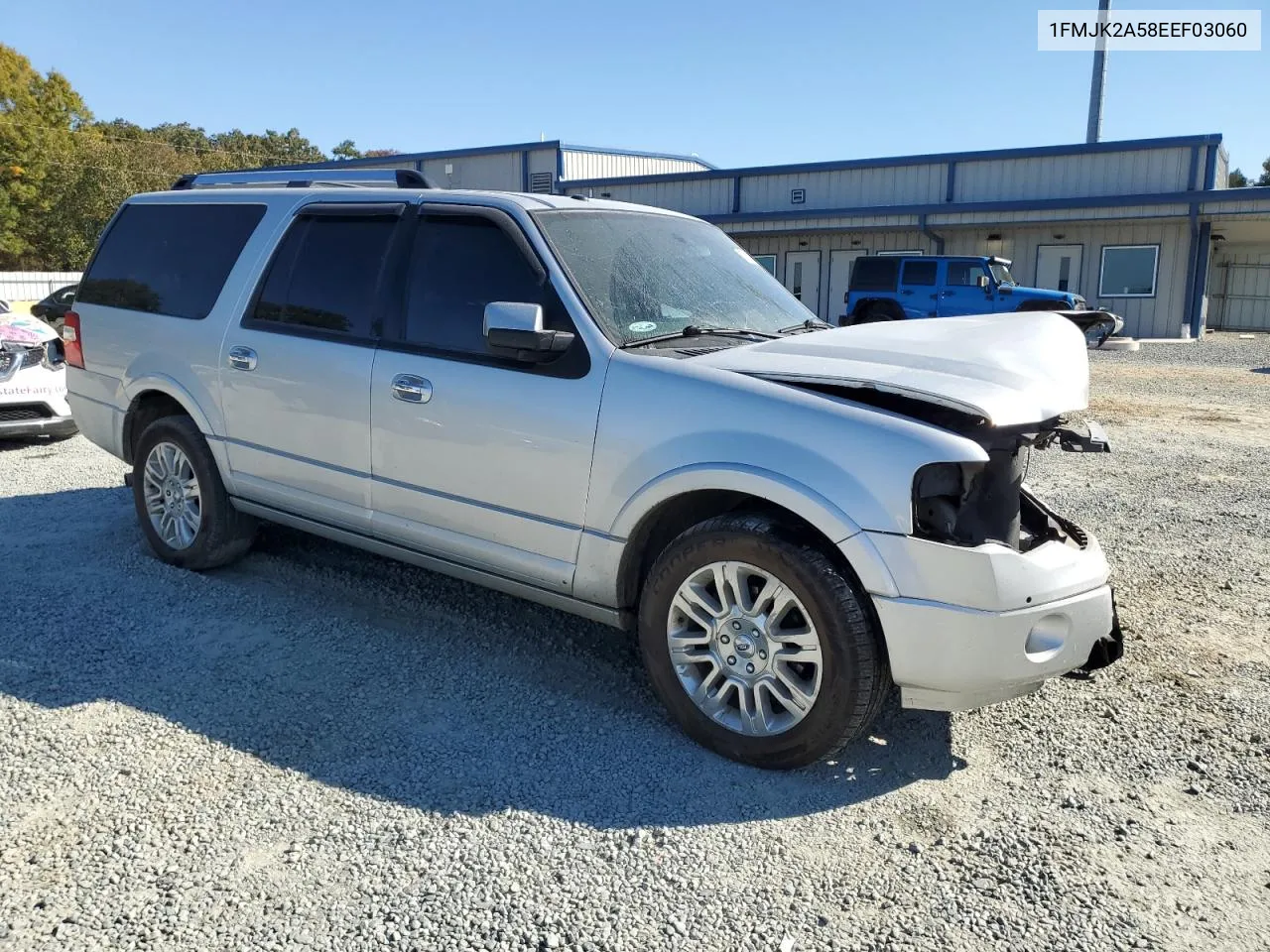 2014 Ford Expedition El Limited VIN: 1FMJK2A58EEF03060 Lot: 77421844