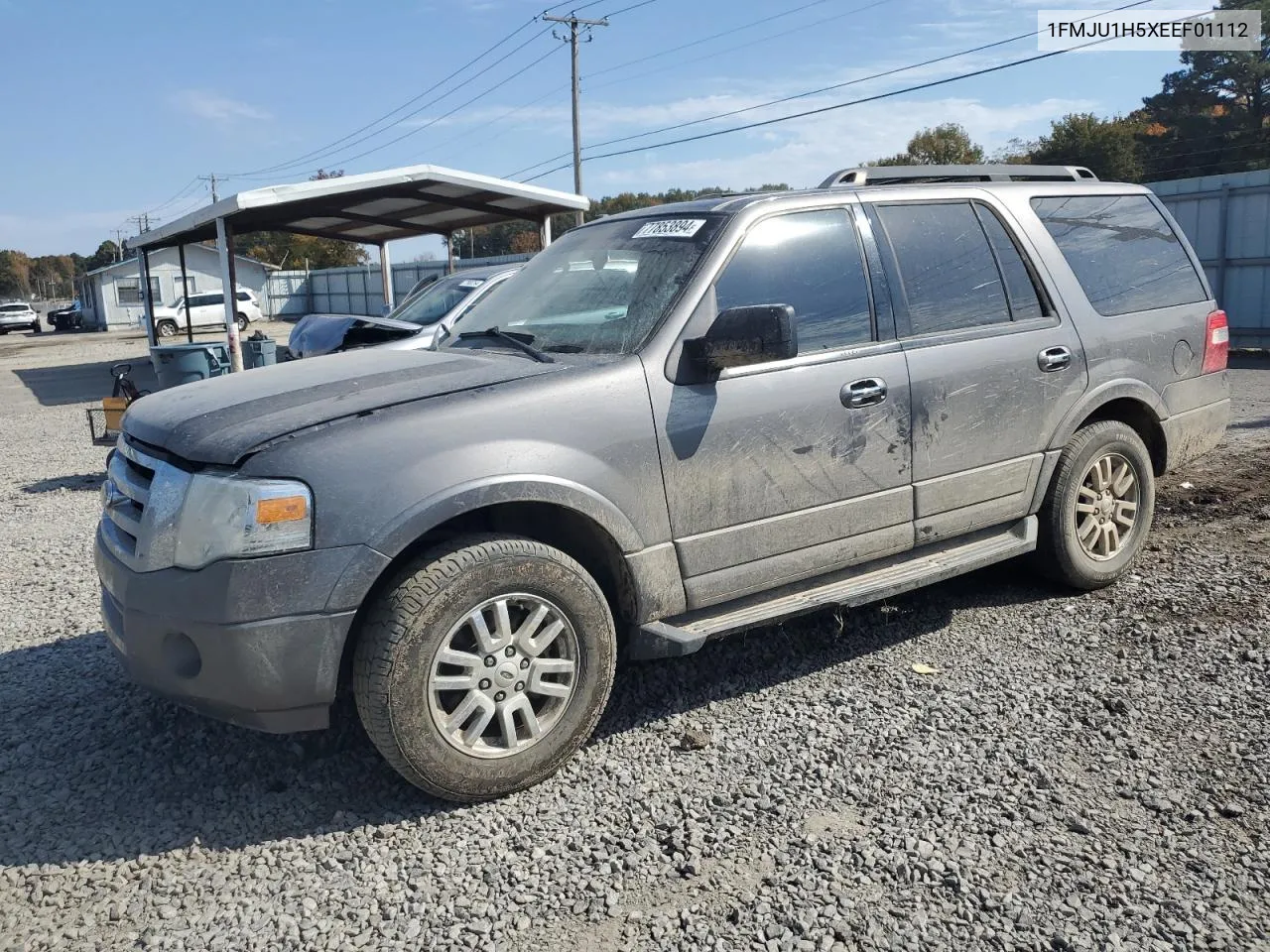 2014 Ford Expedition Xlt VIN: 1FMJU1H5XEEF01112 Lot: 77853894