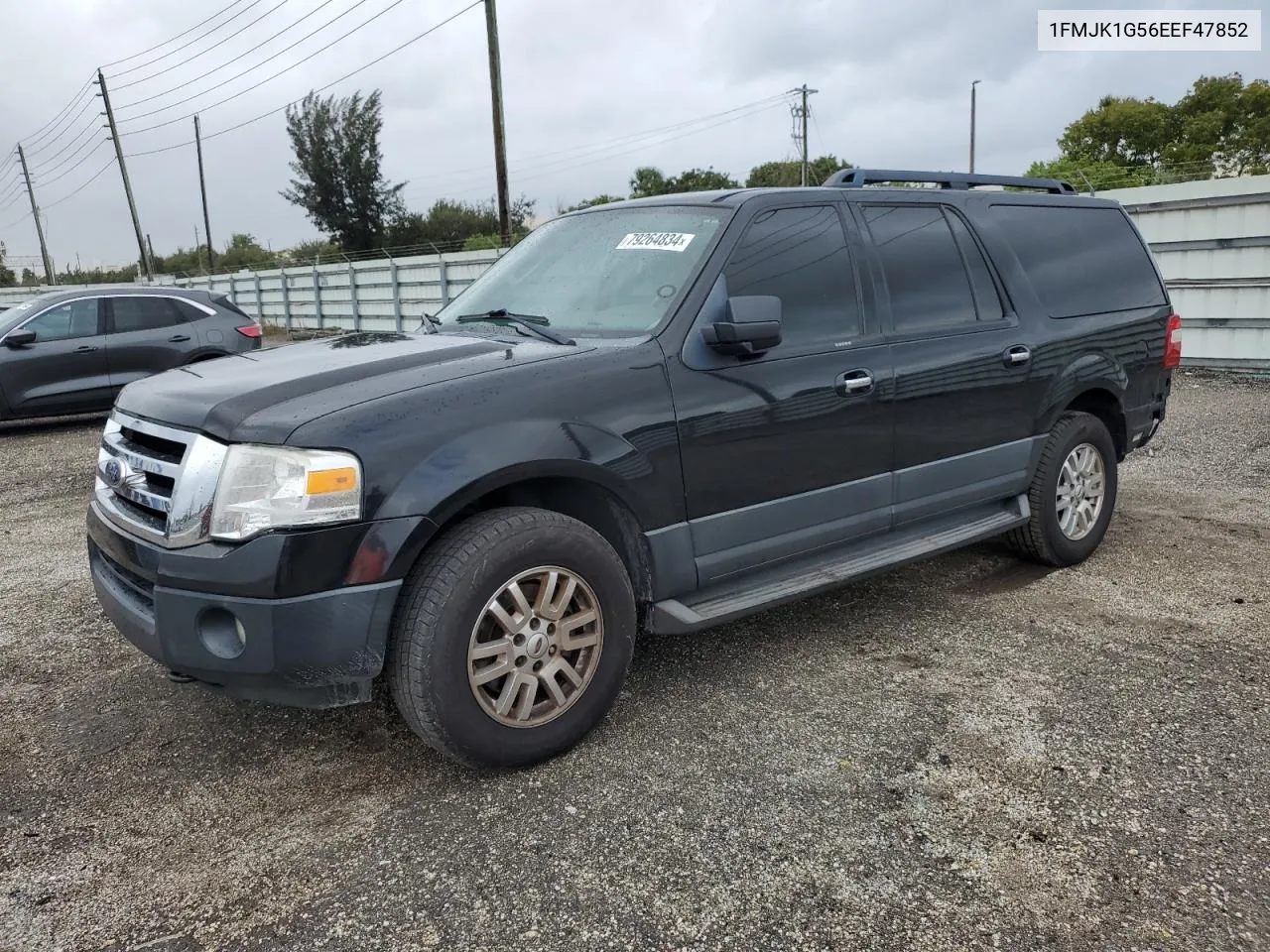 2014 Ford Expedition El Xl VIN: 1FMJK1G56EEF47852 Lot: 79264834