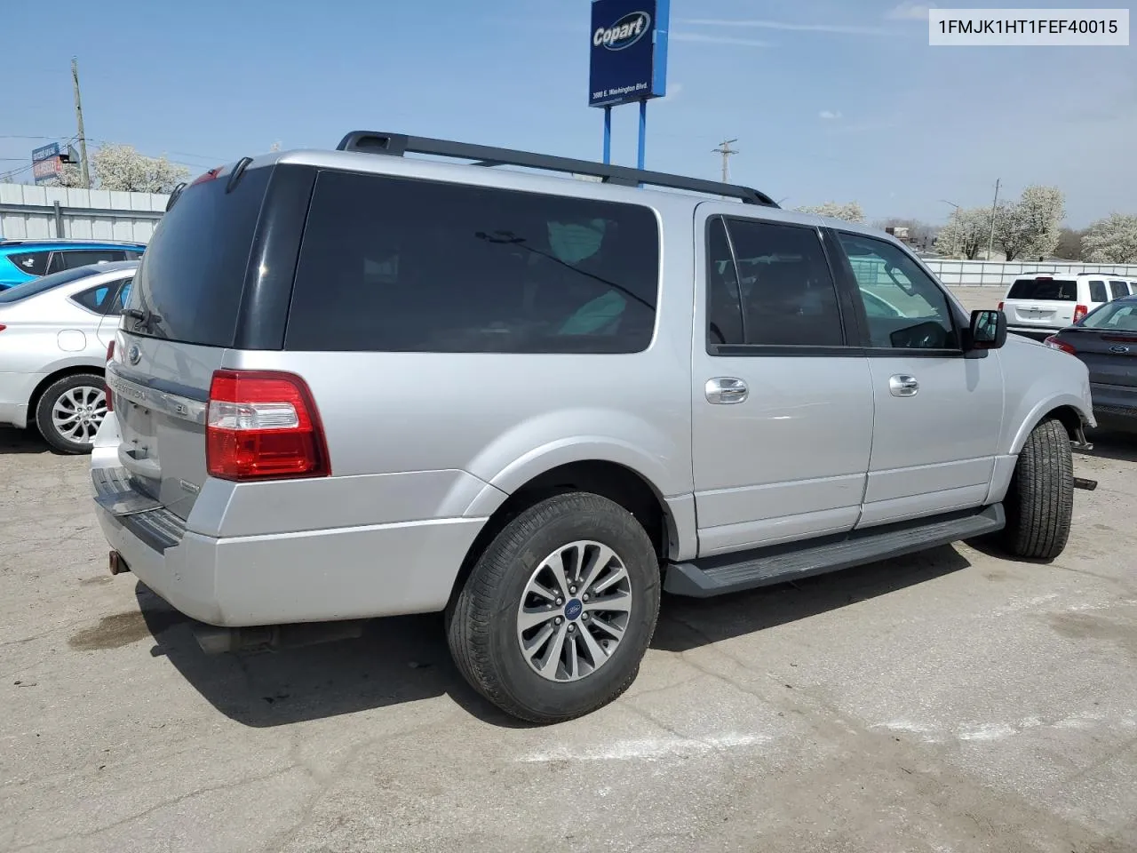 2015 Ford Expedition El Xlt VIN: 1FMJK1HT1FEF40015 Lot: 50140124