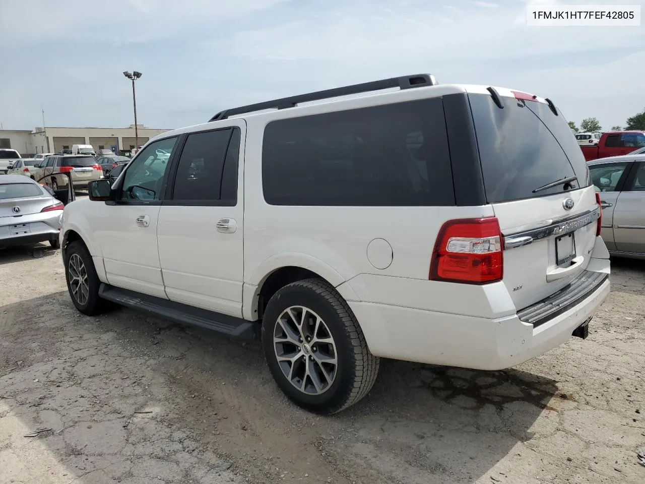 2015 Ford Expedition El Xlt VIN: 1FMJK1HT7FEF42805 Lot: 61611954