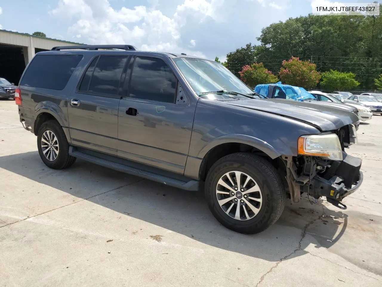 2015 Ford Expedition El Xlt VIN: 1FMJK1JT8FEF43827 Lot: 66000044