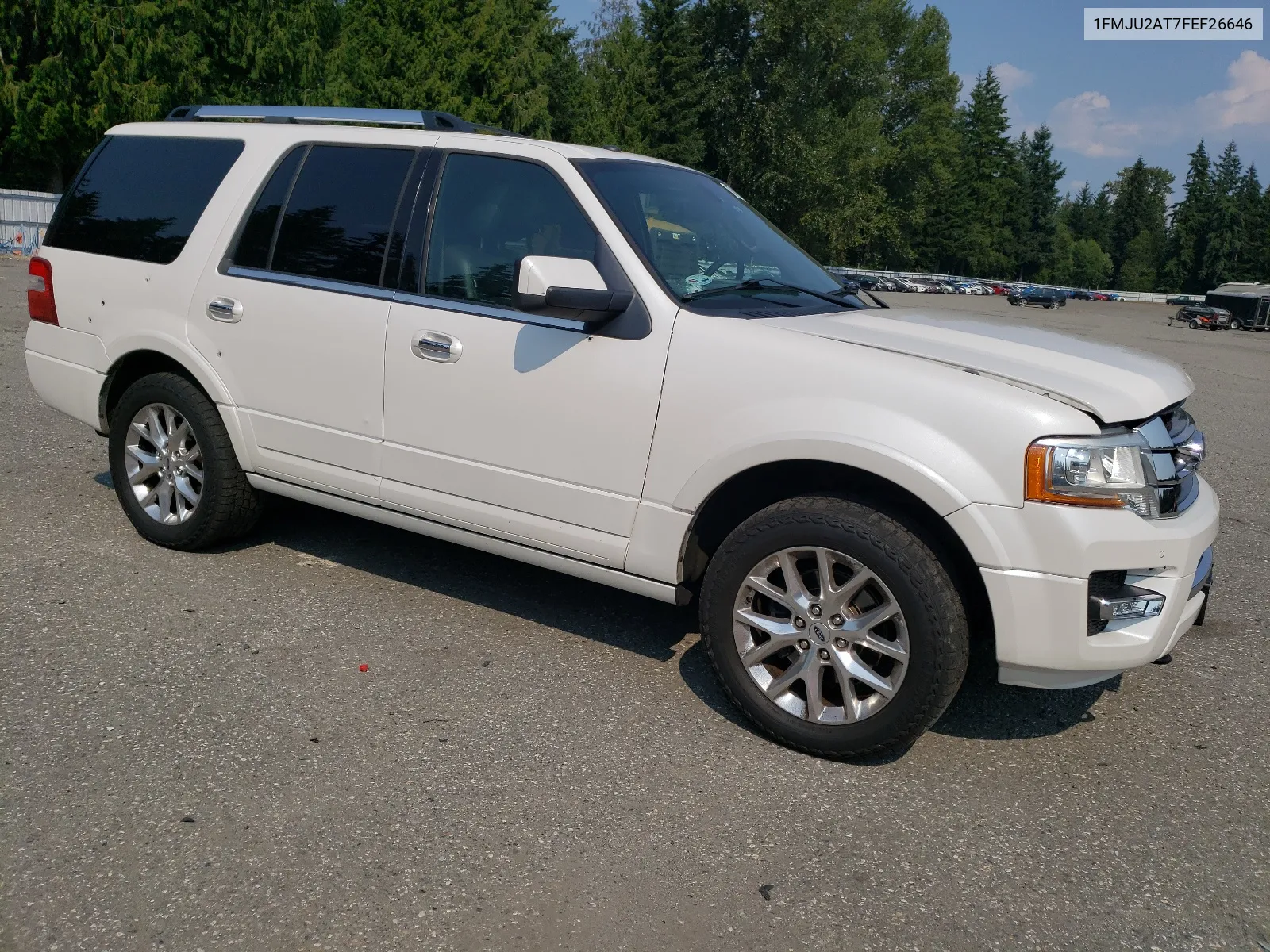 2015 Ford Expedition Limited VIN: 1FMJU2AT7FEF26646 Lot: 66619684