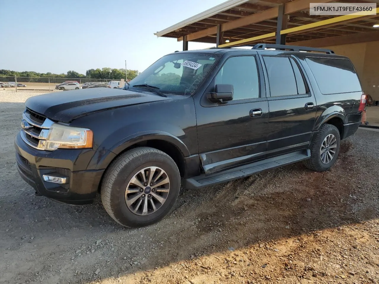 2015 Ford Expedition El Xlt VIN: 1FMJK1JT9FEF43660 Lot: 69094334