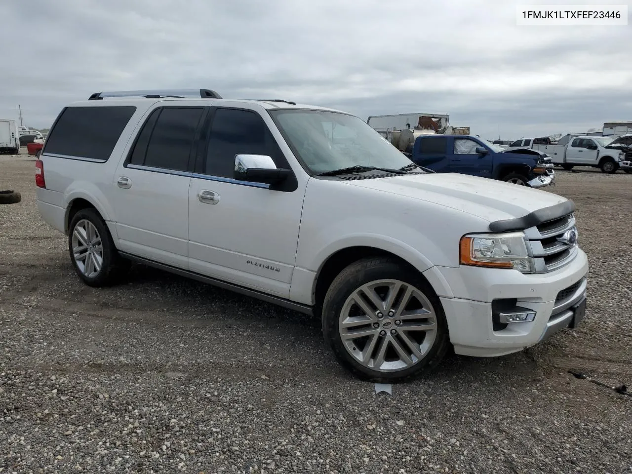 2015 Ford Expedition El Platinum VIN: 1FMJK1LTXFEF23446 Lot: 70756624