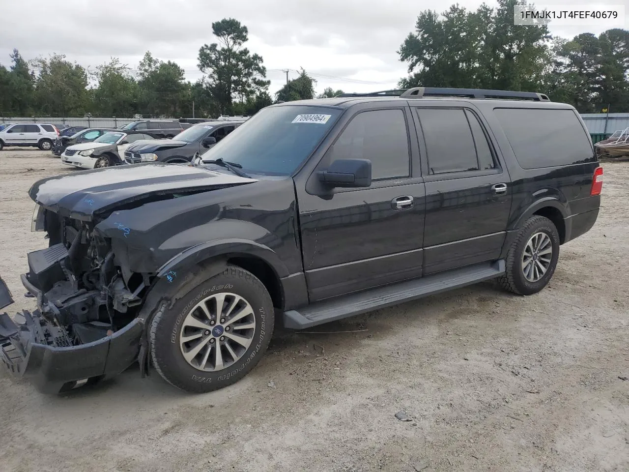 2015 Ford Expedition El Xlt VIN: 1FMJK1JT4FEF40679 Lot: 70904964