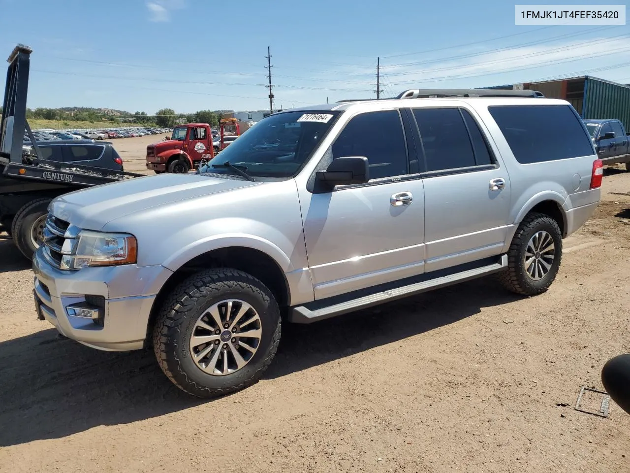 2015 Ford Expedition El Xlt VIN: 1FMJK1JT4FEF35420 Lot: 71276464