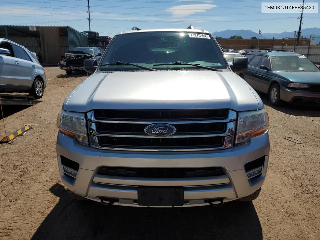 2015 Ford Expedition El Xlt VIN: 1FMJK1JT4FEF35420 Lot: 71276464