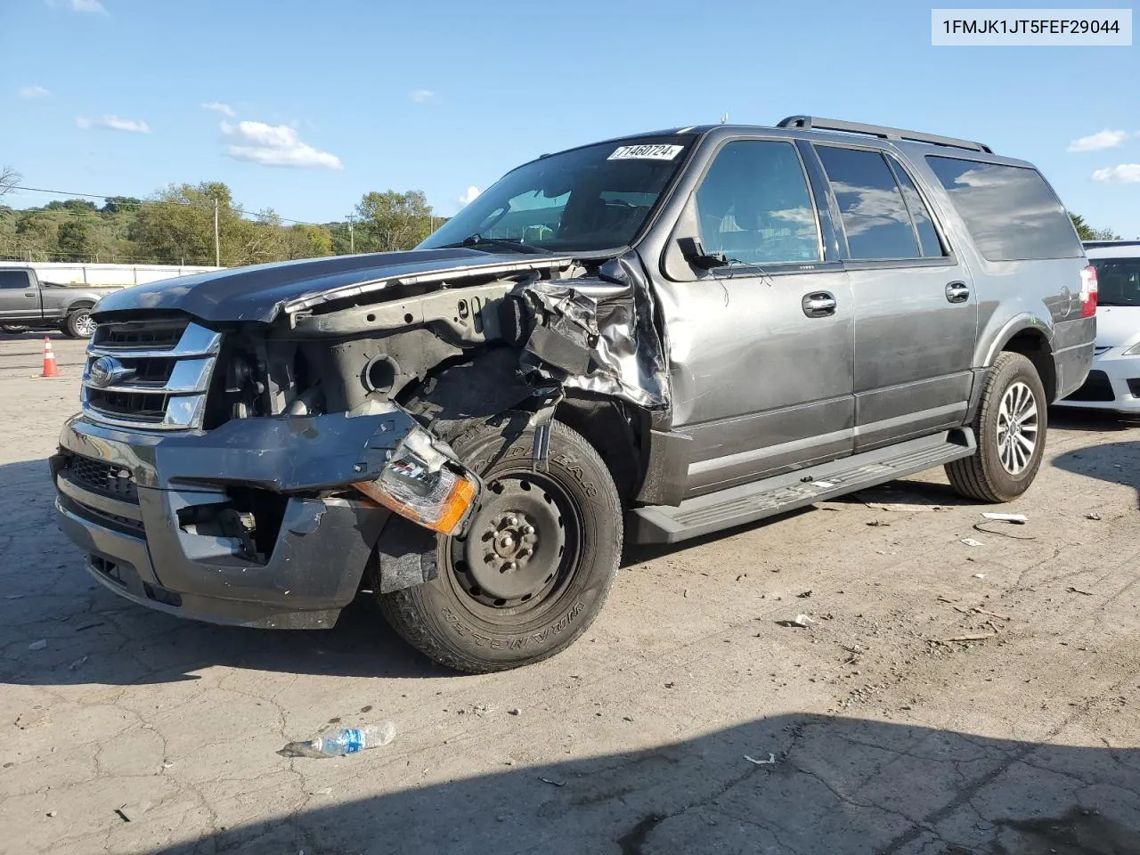 2015 Ford Expedition El Xlt VIN: 1FMJK1JT5FEF29044 Lot: 71460724